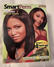 SmartPerm No-Lye Anti-Breakage Relaxer System - 1 Kit - 4 touch-ups