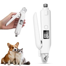 2-in-1 Dog Nail Clipper, Dog Electric Nail Grinder for Large Medium Small Dog...