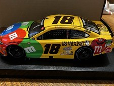 Kyle Busch #18 2021 Nascar M &Ms 80 years Toyota Camry 1/24!Rare!