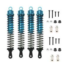4 PCS Blue 140mm Oil Shock Absorber Damper for 1/8 RC Car Buggy Truck HSP