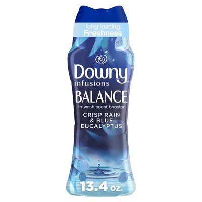 Downy Infusions In-Wash Laundry Scent Booster Beads, BALANCE, Crisp Rain and ...