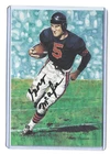 Goal Line Art Card - George McAfee - Gold Seal Autograph #/100