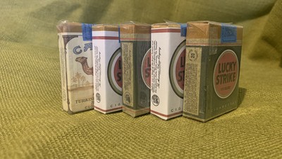 American WW2 Lucky Strike Zigaretten/Camel - Reproduktion - DUMMY PACK 