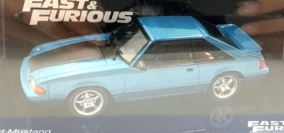 DeAgostini 1/43 Scale F220CMC088 - Fast and Furious Ford Mustang - Met. Blue - Image 3 of 4