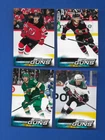2022-23 UPPER DECK SERIES 2 - YOUNG GUNS, LOT OF (13) CARDS.