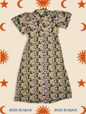 Floral Midi Button Front Dress Midi Length Multi Summer Shirt Dress Next Petite 