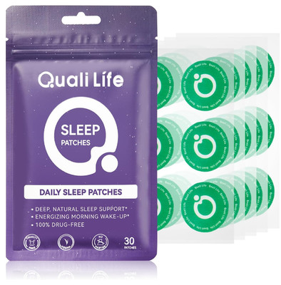 Sleep Patches for Adults Extra Strength, Long-Lasting Night with Natural 30Patch
