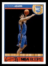 2013-14 Hoops #272 Steven Adams Rookie Card Oklahoma City Thunder. rookie card picture