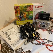 Canon PowerShot A20 Digital Camera, 7.5x Zoom, Tested from Japan, Used