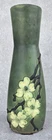 RARE Art Deco Early Arts Crafts Roseville Pottery 13 1/2" Dogwood Stovepipe Vase