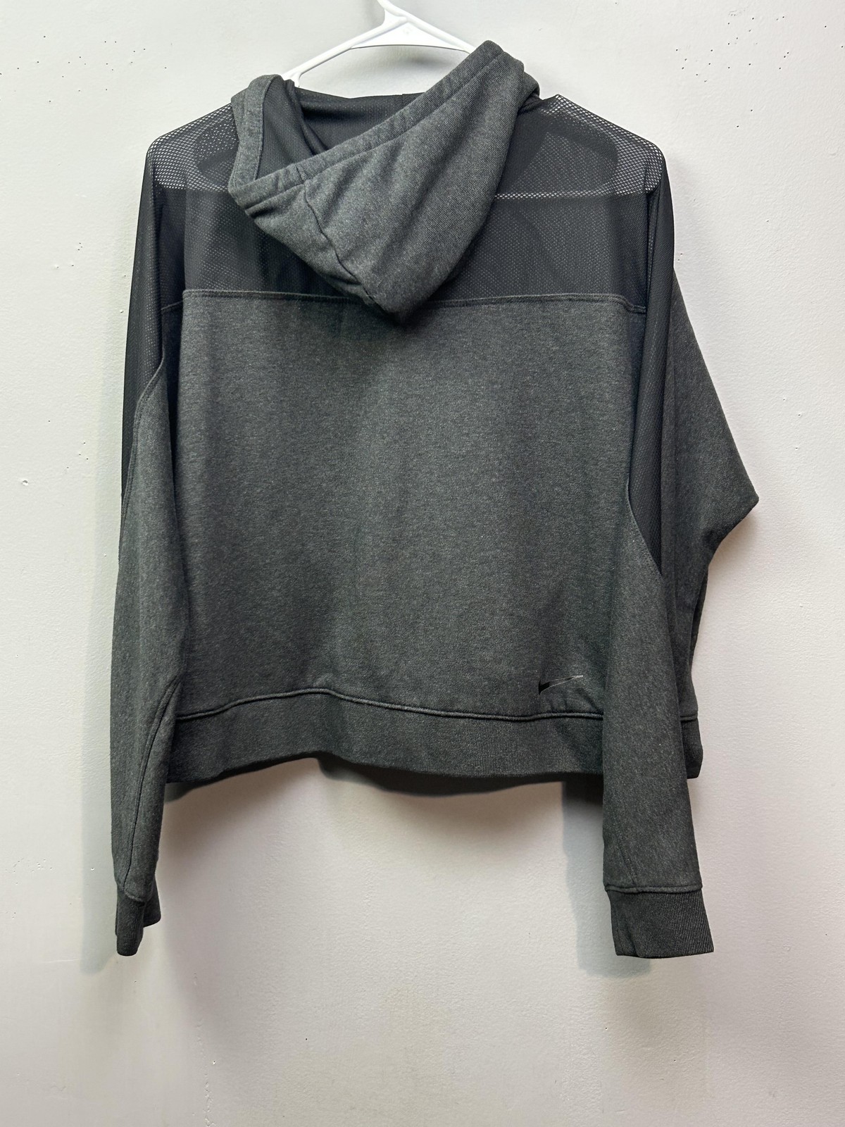 SACAI X NIKE Nike Dri FIT giacca donna media full zip pannello rete con cappuccio atletica 831596 010