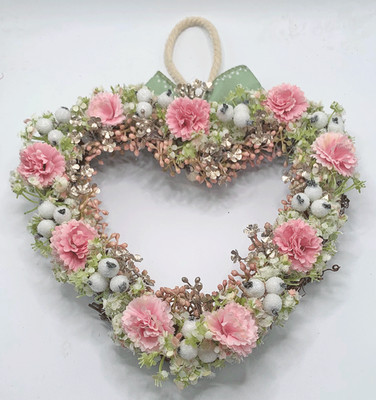 Blumenkranz 251 22 cm. ca. für aussenwand eingang neu