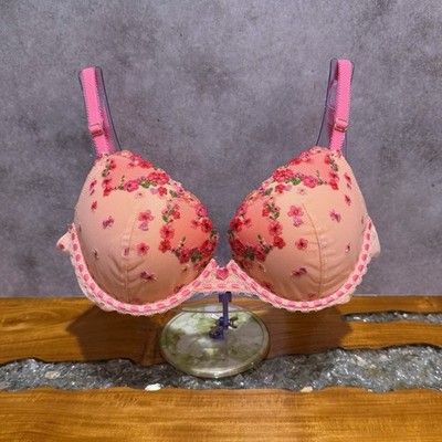 Victoria's Secret DREAM ANGELS Hearts & Roses Embroidery Push-Up