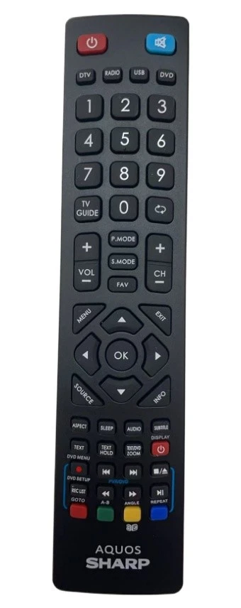 SimplyAll Compatible Télécommande pour Sharp LC-32DH57E-BK
