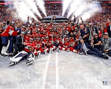 Florida Panthers Unsigned 2025 Stanley Cup Champions Team Celebration Photograph