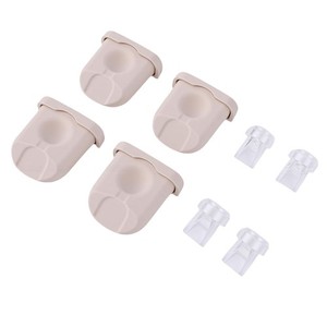 4pcs Valve de bec de canard 4pcs Ensemble de diaphragme Pompe à sein Accessoires Pompe à allaitement