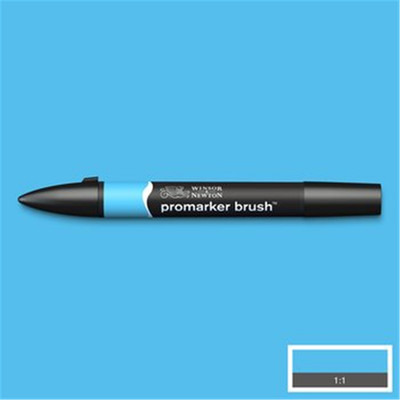 Winsor &amp- Newton Sky Blue Brushmarker Pen (b137)