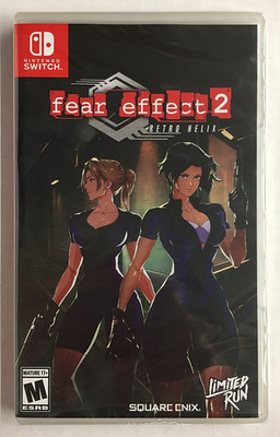 NEW sealed FEAR EFFECT 2 Retro Helix NINTENDO SWITCH Limited Run #314 SQUARE