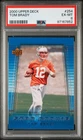 2000 UPPER DECK TOM BRADY #254 RC STAR ROOKIE PSA 6 NM-MT NEW ENGLAND PATRIOTS
