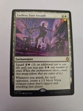 Endless Foot Assault Commander: Teenage Mutant Ninja Turtles Regular Magic MTG 
