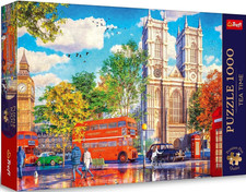 NEW TREFL Jigsaw Puzzle 1000 Pieces Premium Plus Tea Time View of London