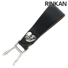 Chrome Hearts BELT LOOP Heart Button Leather Men 12 28 to 1 6 Delay Ship Used