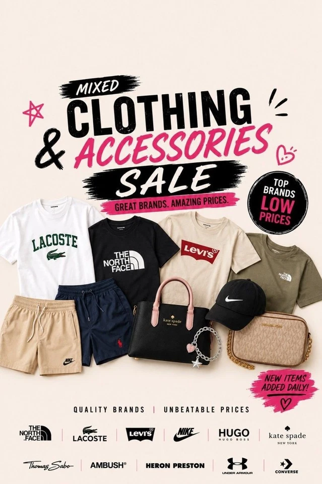 Branded Sportswear & Designer Picks I Live Auction I