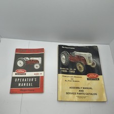 Vintage Ford Model 8n Tractor Operator And Service Manuals