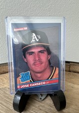1986 Donruss - Rated Rookie Jose Canseco #39 (RC)
