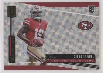 2019 Panini Unparalleled Hyper 19/25 Deebo Samuel #234 Rookie Auto RC 1j2