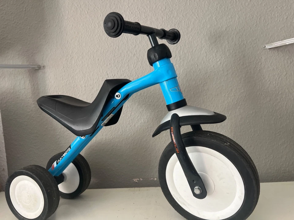 PUKY Rutscher Pukymoto Laufrad tükis blau ab 1 1/2 Jahren - Bild 2 von 4