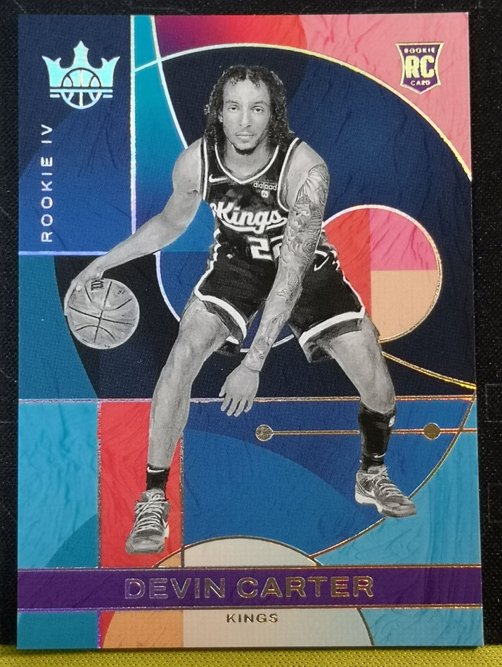 Devin Carter 2024-25 Panini Court Kings Rookie IV RC Sacramento Kings #213