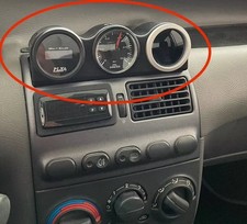 Supporti Manometri 52mm per Fiat Punto GT Montaggio Perfetto e Stile Racing SV3D