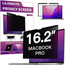 16 Inch MacBook Pro Privacy Screen Filter 2021, 2022, 2023, M1, M2, M3 Anti-Bl