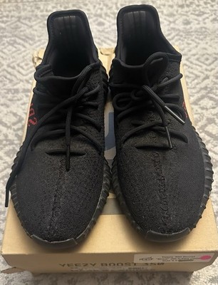 adidas Yeezy Boost 350 V2 Bred Core Black/Red Low Top Sneakers
