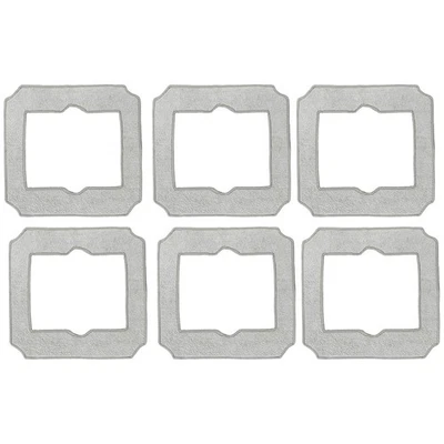 SANS MARQUE 6 Pièces Tampons de Nettoyage de Remplacement pour Liectroux YW509 avec Fibres