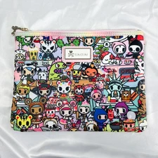 Tokidoki Toki Take Out Zip Zipper Pouch Clutch Bag Purse Stationery 2019 New