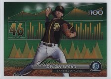 2024 Bowman Scouts Top 100 Green Refractor 38/99 Dylan Lesko #BTP-46 0su8