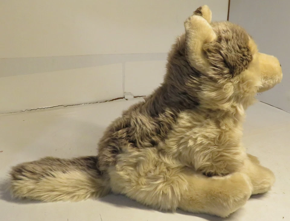 WEBKINZ Signature Timber Wolf Plush WKS1008 GANZ Rare Great Used No Code Stuffed - Image 4 of 4