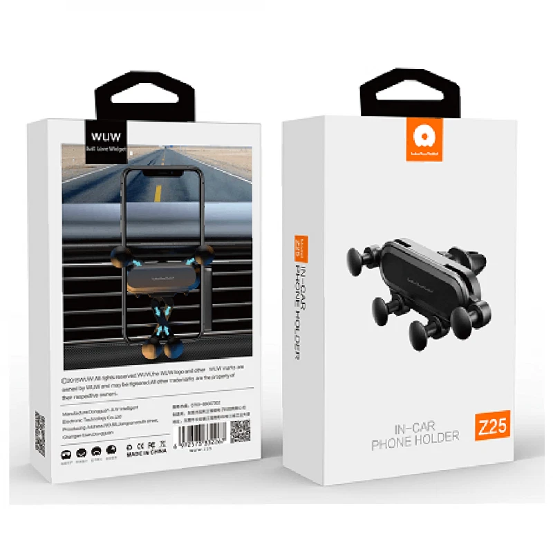 Support Téléphone Voiture JLW WUW-Z25 Noir - Photo 1/1