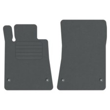 Veloursfußmatten für Mercedes SLK R172 Bj. 2011 – 2016 NEU Automatten GRAU PREM