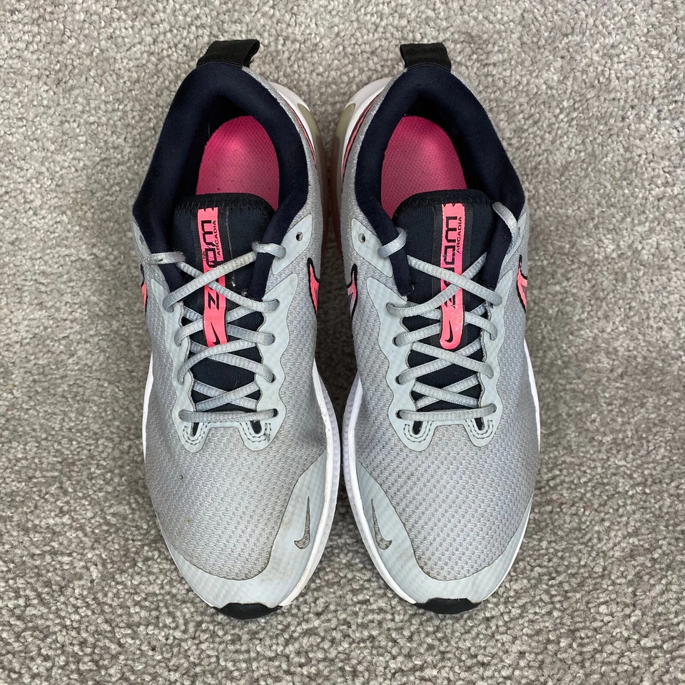 Nike Air Zoom Arcadia Juvenil Correr Gris y Rosa Tenis CK0715-002 EE. UU. Talla 4Y Foto 3 de 4