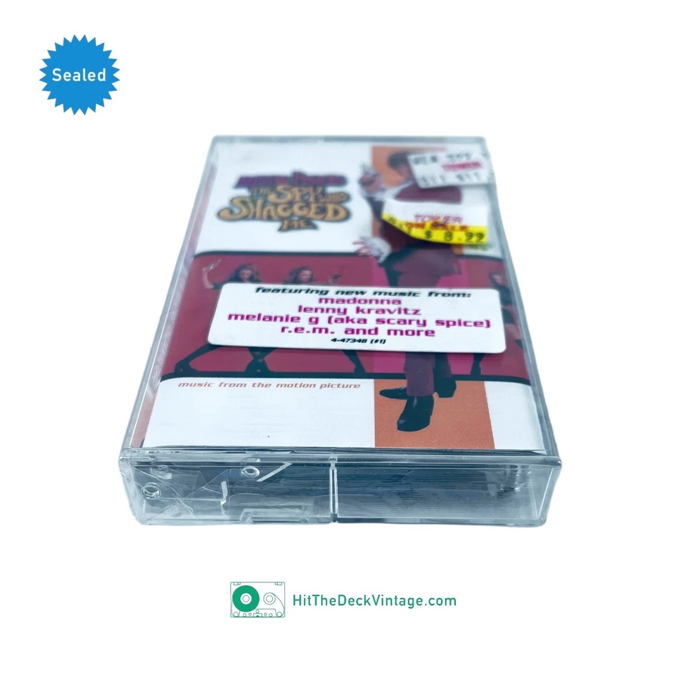 Austin Powers - The Spy Who Shagged Me Soundtrack Cassette Tape (1999) SEALED - Image 4 of 4