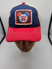 Amsoil Hat Runs On Freedom Mesh Backed Made To Look Worn Or Destressed