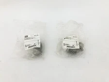 Lot of 2 New Hubbell NHC1024 Cord Connectors Aluminum 1/2" NPT .50"-.625" Brown