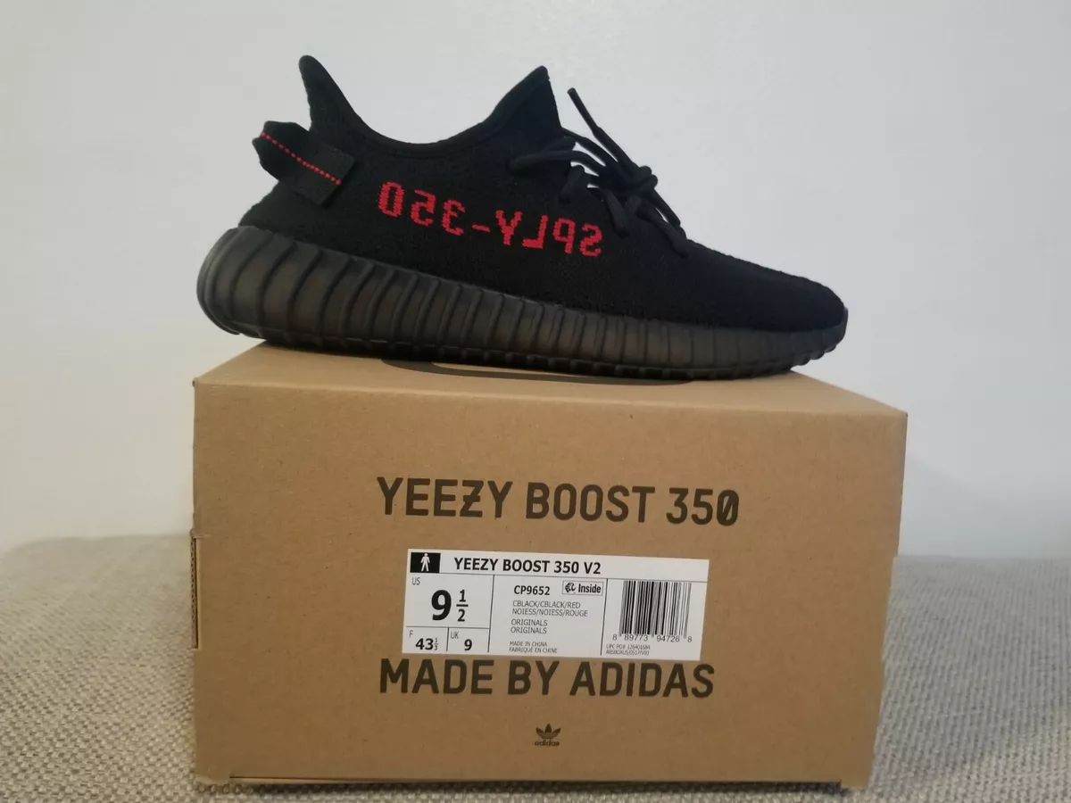 adidas Yeezy Boost 350 V2 Black Red (2017/2020) Men's - CP9652 - US