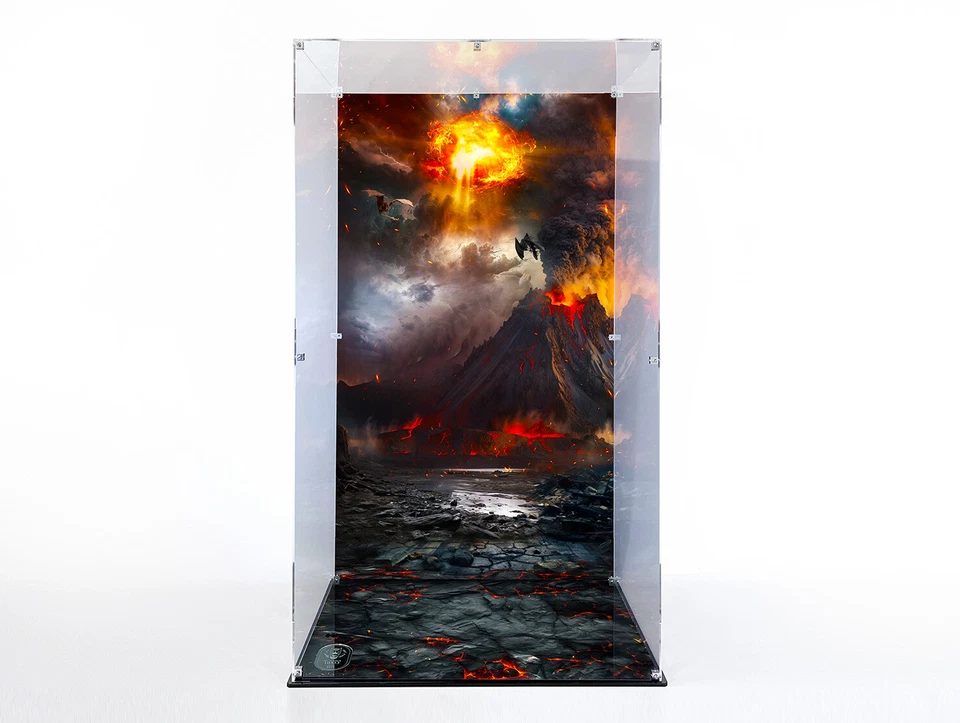 BRIXBOX Vitrine für LEGO® Der Herr der Ringe: Barad-dûr™ - 10333 - Bild 3 von 4