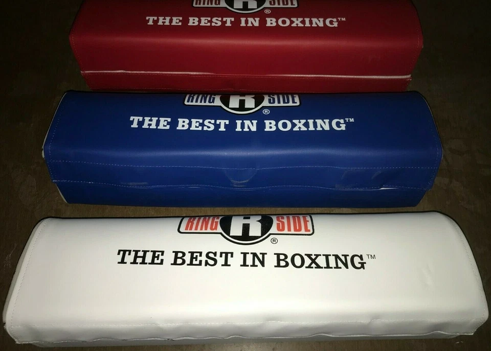 BOXING RING TURNBUCKLE COVER, RED, WHITE OR BLUE, 19" X 5" X 5", NEW, PACKAGED - Image 2 of 4