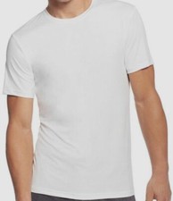  22 32 Degrees Cool Men's White Crew-Neck Ultra-Soft Short Sleeve T-Shirt Size M