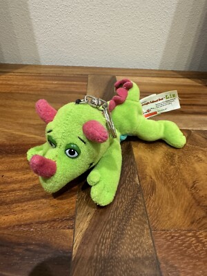 Vintage Scholastic Magic School Bus Side Kicks Liz Lizard Plush 1997 Clip